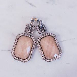 Pink earrings